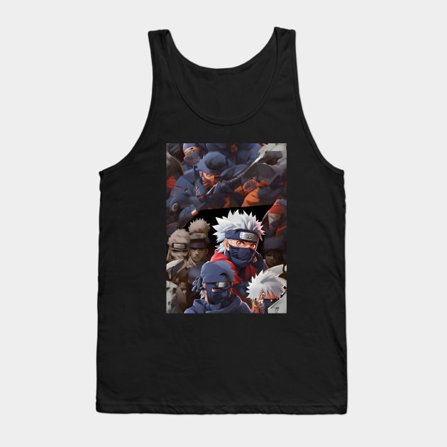 SASUKE ART WORK Tank Top by Pure Touch